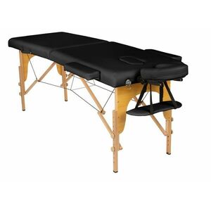 BodyFit összecsukható 2 zónás fa Masszázságy tároló bőrönddel 216... kép