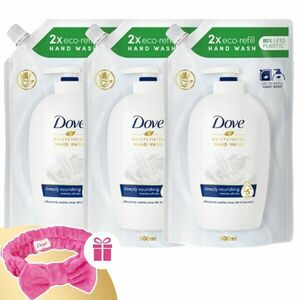 Dove folyékony krémszappan utántöltő Deeply Nourishing 3x500 ml +... kép
