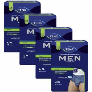 Tena Men Active Fit Pants Plus Inkontinencia-fehérnemű L/XL 4x8db... kép
