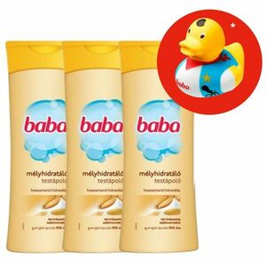 Baba mélyhidratáló Testápoló 3x400ml + Ajándék Gumikacsa kép