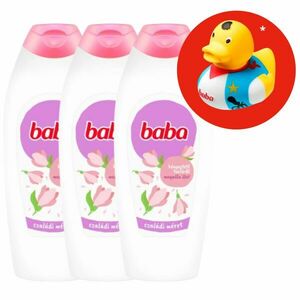 Baba Tusfürdő Magnólia 3x750ml + Ajándék Gumikacsa kép