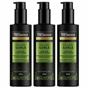 TRESemmé Flawless Curls kiöblítést nem igénylő Hajszérum göndör h... kép