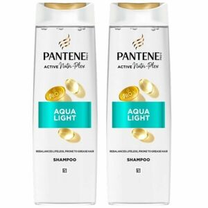 Pantene Pro-V AquaLight Sampon zsíros hajra 2x400ml kép