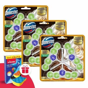 Domestos Aroma Lux WC frissítő blokk White Rose Dream koncentrált... kép