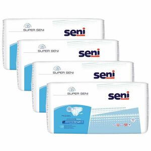 Seni Super Extra Large 4 Felnőtt pelenka 130-170cm (4x30db) kép