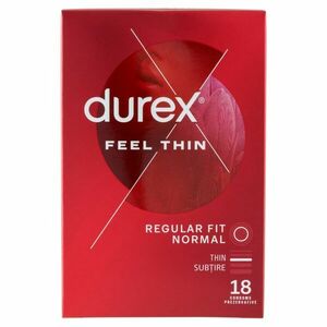 Durex Feel Thin Óvszer 18db kép