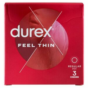 Durex Feel Thin Óvszer 3db kép