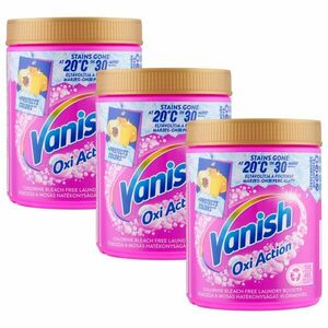 Vanish Oxi Action Folteltávolító por 3x970g kép