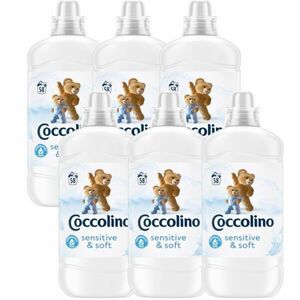 Coccolino Sensitive & Soft Öblítő koncentrátum 348 mosás 6x1450ml kép