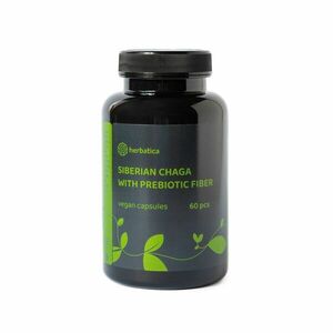 Szibériai Chaga - 60 vegán kapszula INULIN-nal - Herbatica kép