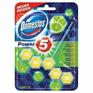 Domestos Power 5 WC Tabletta - Lime - 2 db kép