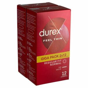 Durex Feel Thin Óvszer 2x12db kép