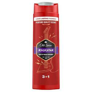 Old Spice Rockstar férfi Tusfürdő és Sampon 400ml kép