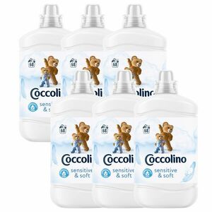 Coccolino Sensitive Pure Öblítő koncentrátum 476 mosás 6x1700ml kép