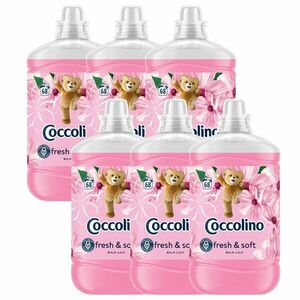 Coccolino Silk Lily Öblítő koncentrátum 476 mosás 6x1700ml kép