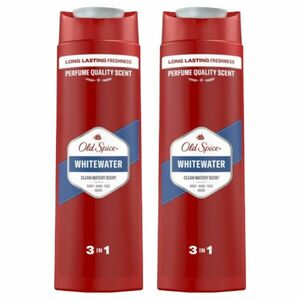 Old Spice Whitewater 3in1 férfi Tusfürdő 2x400ml kép