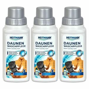 Heitmann Mosószer tolltöltetű textíliákhoz 3x250ml - 12 mosás kép