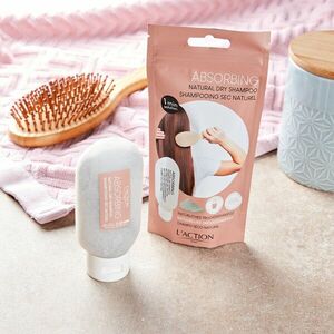 Természetes száraz sampon kép