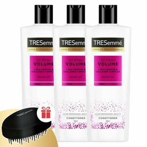 TRESemmé 24H Volume Hajbalzsam vékony szálú hajra 3x400ml + Ajánd... kép