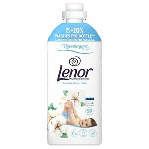 Lenor Sensitive Cotton Fresh Textilöblítő 59 mosás 1239ml kép