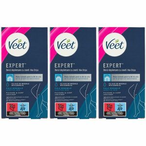 Veet Expert Hideggyanta szalagok érzékeny bőrre 3x20db kép