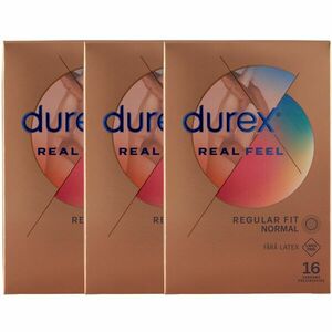 Durex Real Feel Óvszer 3x16db kép