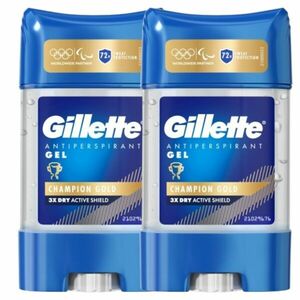 Gillette Champion Gold férfi Izzadásgátló gél Dezodor 2x70ml kép