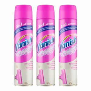Vanish 3in1 Action Szőnyeg és kárpittisztító hab 3x600ml kép