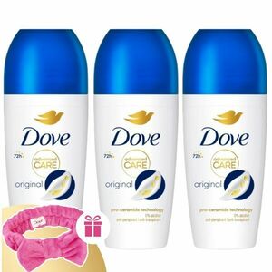 Dove Advanced Care izzadásgátló golyós Dezodor Original 3x50ml +... kép