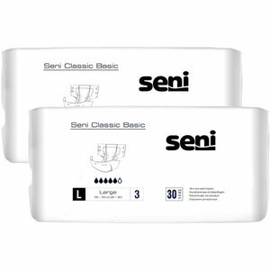 Seni Classic Basic Large 3 Felnőtt pelenka 100-150cm (2x30db) kép