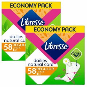 Libresse Dailies Natural Care Tisztasági betét 2x58db kép