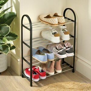 4 emeletes cipőtartó kép