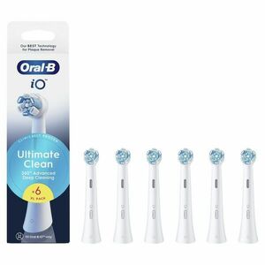 Oral-B iO Ultimate Clean White XL pack Fogkefe pótfej - 6db kép