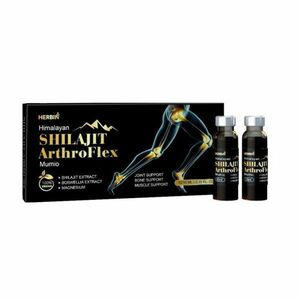 HealthNA Himalájai MUMIO (Shilajit) étrend-kiegészítő ArthroFLEX - 10db x10 ml - Herbin kép