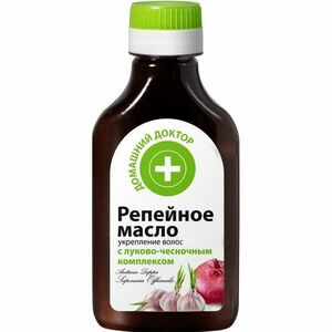 HealthNA Bojtorjánolaj hajra, erősítő hagymával és fokhagymával - 100ml - Házi orvos kép