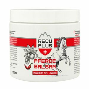 RECUPLUS Lóbalzsam, melegítő hatású kép