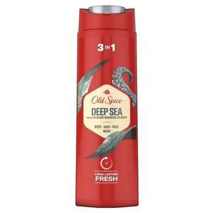 Old Spice Deep Sea 3in1 férfi Tusfürdő és Sampon 400ml kép