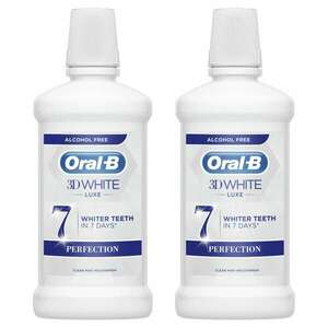 Oral-B 3D White Luxe Perfection Szájvíz 2x500ml kép