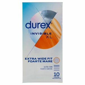 Durex Invisible XL Óvszer 10db kép
