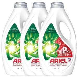 Ariel + Extra folteltávolító hatású folyékony Mosószer 3x1, 35L -... kép