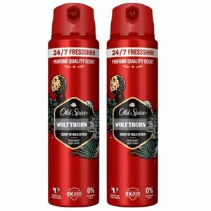 Old Spice Wolfthorn férfi Deo Spray 2x150ml kép