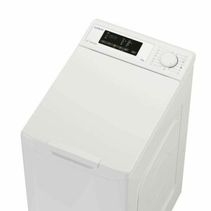 Candy TCA483D2-S felültöltős Mosógép, 8kg, 1400 ford./perc, 17 pr... kép