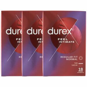 Durex Feel Intimate Óvszer 3x18db kép