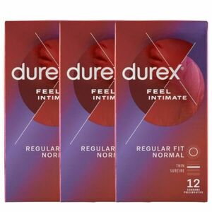 Durex Feel Intimate Óvszer 3x12db kép