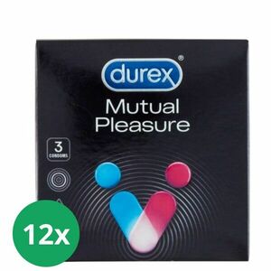 Durex Mutual Pleasure Óvszer 12x3db kép