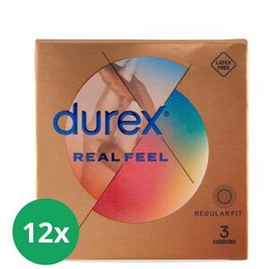 Durex Real Feel Óvszer 12x3db kép