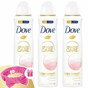 Dove női izzadásgátló Aeroszol Calming Blossom 3x150ml + Ajándék Hajpánt kép