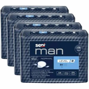 Seni Man Normal Level 2 férfi Inkontinencia betét 4x15db kép