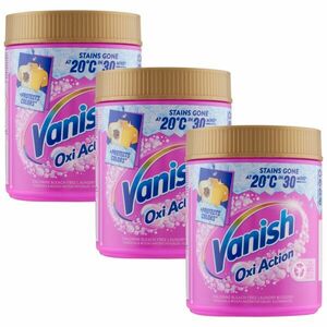 Vanish Oxi Action Folttisztító por Pink 3x470g kép