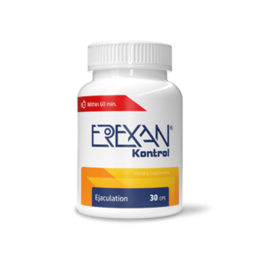 EREXAN Kontrol – ejakuláció késleltetése férfiaknak – 30 kapszula kép